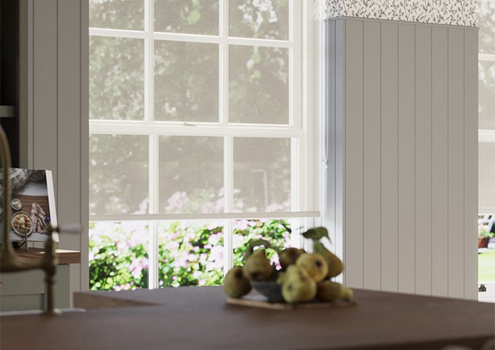 Alicante, Natural Cream - Sunscreen Roller Blind - Image 5